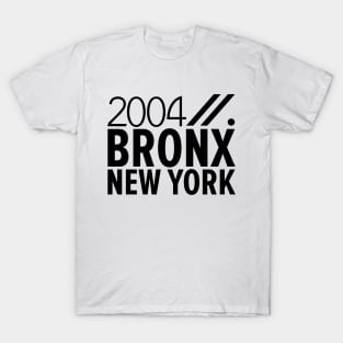 Bronx NY Birth Year Collection - Represent Your Roots 2004 in Style T-Shirt